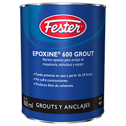 FESTER-EPOXINE-600- GROUT, Grouts y anclajes